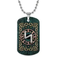 Кулон-жетон славянский Руна Сила ZHC-0105