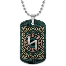 Кулон-жетон славянский Руна Сила ZHC-0105