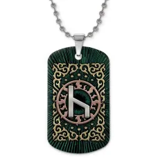 Кулон-жетон славянский Руна Уд ZHC-0107