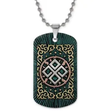 Кулон-жетон славянский Даждьбог летний ZHC-0113