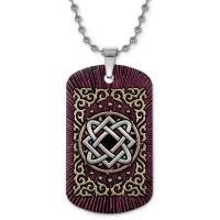 Кулон-жетон славянский Звезда Лады - Богородицы ZHC-0115