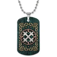 Кулон-жетон славянский Крест Мары ZHC-0121