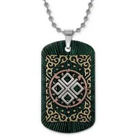 Кулон-жетон славянский Макошь ZHC-0123