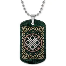 Кулон-жетон славянский Макошь ZHC-0123