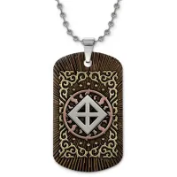 Кулон-жетон славянский Святовид ZHC-0128