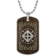 Кулон-жетон славянский Святовид ZHC-0128