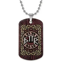 Кулон-жетон славянский Привлечение денег ZHC-0132