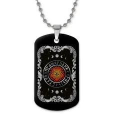 Кулон-жетон Пентаграмма ZHC-0139