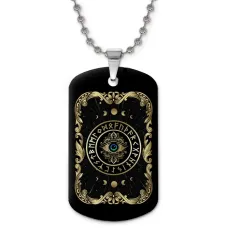 Кулон-жетон Магический глаз ZHC-0140