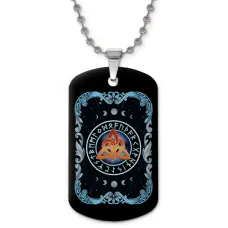 Кулон-жетон Узлы любви ZHC-0143