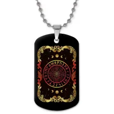 Кулон-жетон Магическая печать ZHC-0145