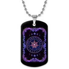 Кулон-жетон Звезда магов ZHC-0146