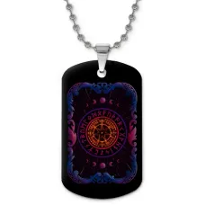 Кулон-жетон Волшебная звезда ZHC-0157