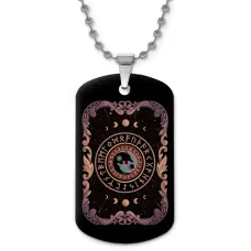 Кулон-жетон Волки Инь-Ян ZHC-0159