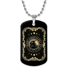 Кулон-жетон Ворон ZHC-0161