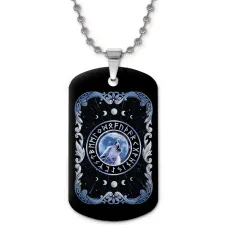 Кулон-жетон Волк ZHC-0163