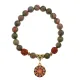 Браслет Богатство с нат.камнем Унакит 8мм BSRU-04