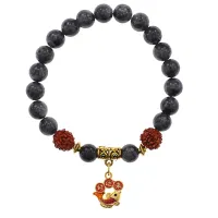 Браслет Богатство с нат.камнем Лабрадор 8мм BSRU-07