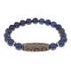 Браслет с 6-глазой бусиной Дзи и нат.камнем Лазурит BSDS8-24-10