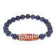 Браслет с 9-глазой бусиной Дзи и нат.камнем Лазурит BSDS8-27-10