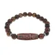 Браслет с 9-глазой бусиной Дзи и нат.камнем Тигровый глаз BSDS8-29-19