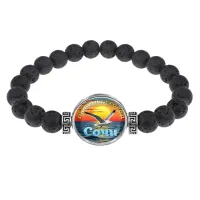 Браслет из лавы, Любимый город C0101003