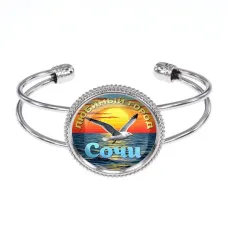 Браслет металлический, цвет серебро, Любимый город C0101034