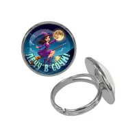 Кольцо металлическое, цвет серебро, Лечу в Сочи C0102015