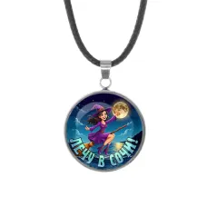 Кулон, нержавеющая сталь, со шнурком, Лечу в Сочи C0102062