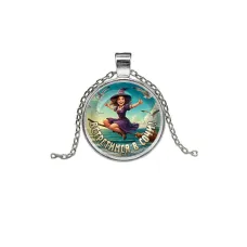 Кулон, цвет серебро, с цепочкой, Встретимся в Сочи C0103026