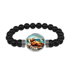 Браслет из черного агата, Отдыхаю в Сочи C0104056