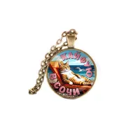 Кулон, цвет бронза, с цепочкой, Кайфую в Сочи C0105028