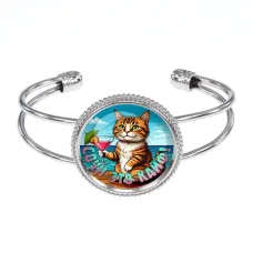 Браслет металлический, цвет серебро, Сочи - это кайф C0106034