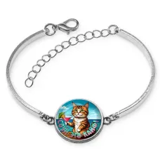 Браслет металлический, цвет серебро, Сочи - это кайф C0106046