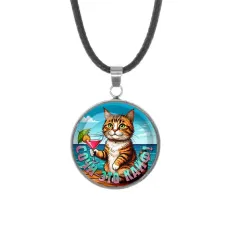 Кулон, нержавеющая сталь, со шнурком, Сочи - это кайф C0106062