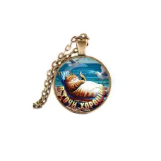 Кулон, цвет бронза, с цепочкой, В Сочи хорошо C0108028