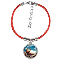 Браслет из красного шнура, В Сочи хорошо C0108047