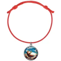Браслет из красного шнура, В Сочи хорошо C0108052