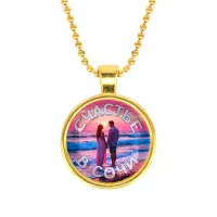 Кулон, цвет золото, с цепочкой, Счастье в Сочи C0110032