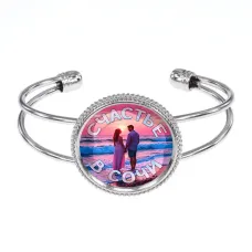 Браслет металлический, цвет серебро, Счастье в Сочи C0110034