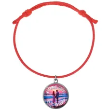 Браслет из красного шнура, Счастье в Сочи C0110052