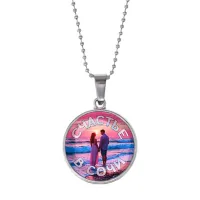 Кулон, цвет серебро, с цепочкой, Счастье в Сочи C0110053