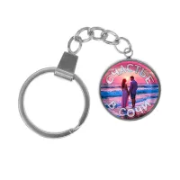 Брелок, нержавеющая сталь, с кольцом для ключей, Счастье в Сочи C0110061