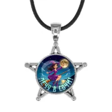 Звезда-кулон, металл, Лечу в Сочи C0102064