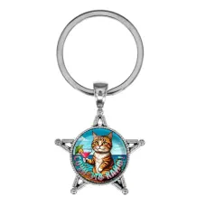 Звезда-брелок, металл, Сочи - это кайф C0106065