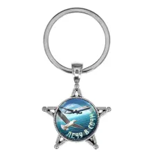 Звезда-брелок, металл, Лечу в Сочи C0107065