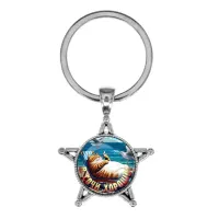 Звезда-брелок, металл, В Сочи хорошо C0108065