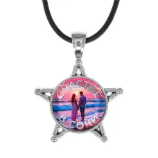 Звезда-кулон, металл, Счастье в Сочи C0110064