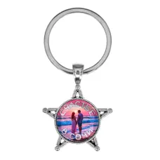 Звезда-брелок, металл, Счастье в Сочи C0110065