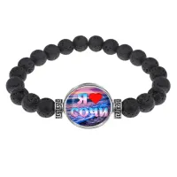 Браслет из лавы, Я люблю Сочи C0111003